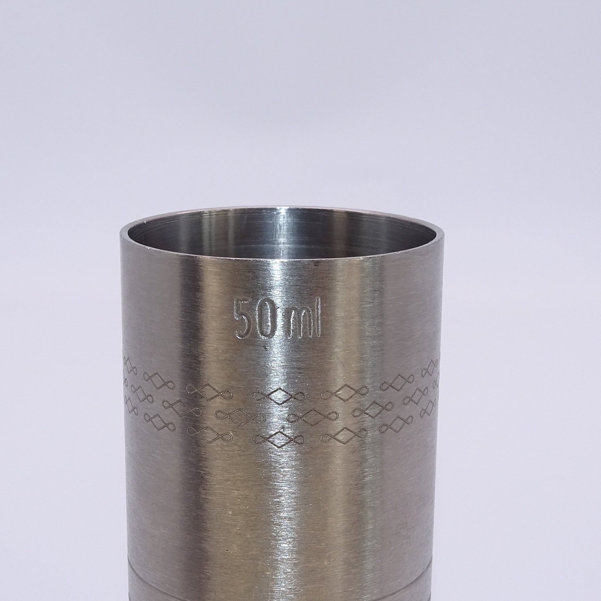 stainless steel double single shot measure
